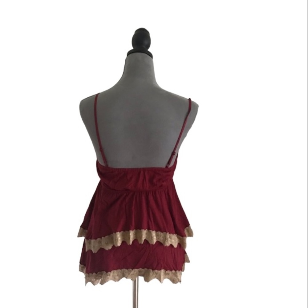 Charlotte Russe ruffle tank. - Picture 2 of 10